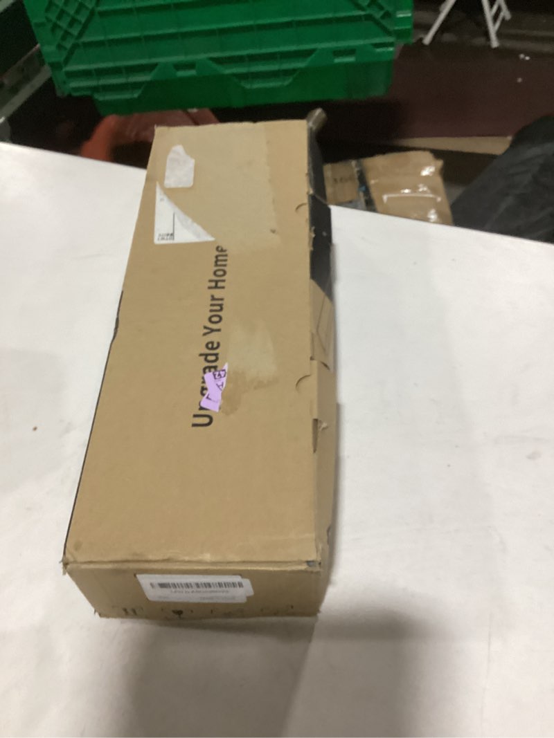 Condition photo showing As Is for 2.1 sound bars for tv, built-in subwoofer, 6 levels voice enhancement, 16 inches tv soundbar speakers with bluetooth 5.3/optical/aux/usb connection, wall mount, 3 eq modes, s100 black
