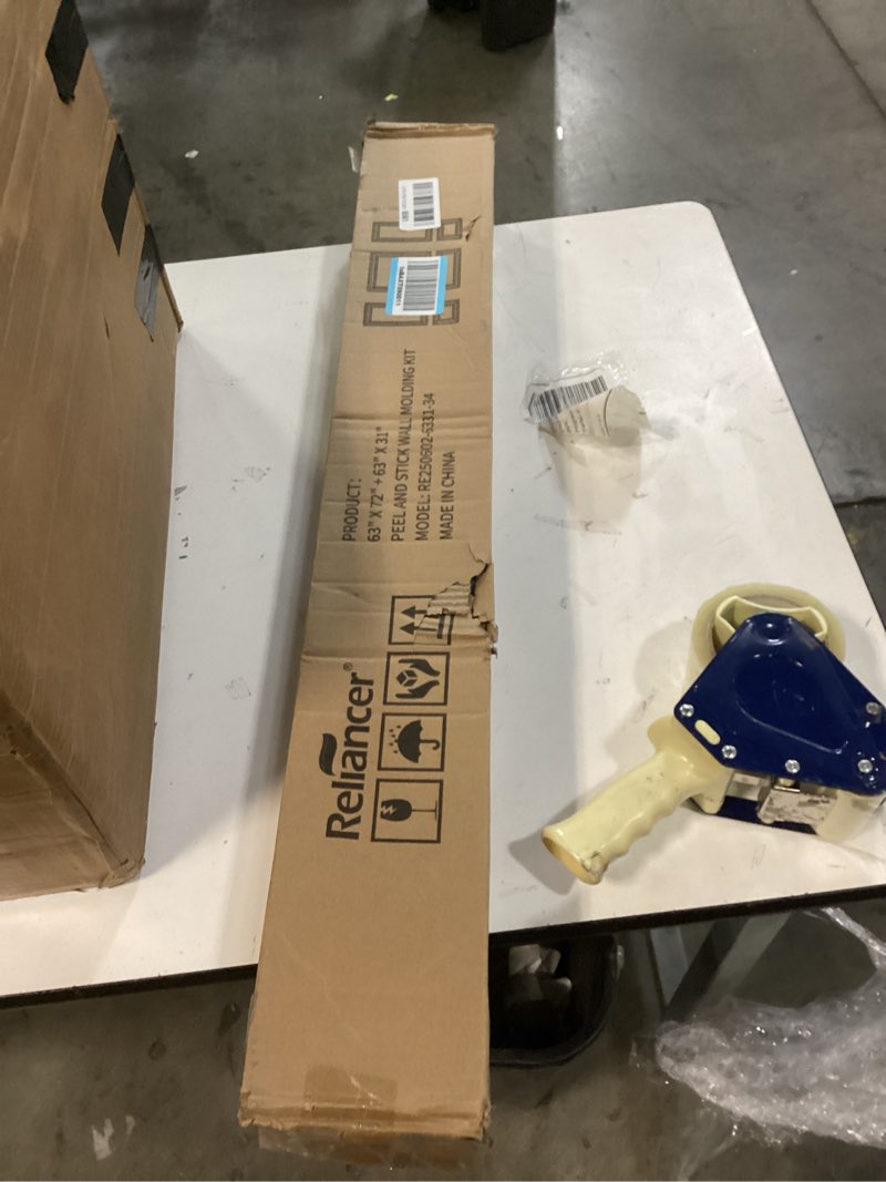 reliancer peel and stick wall molding kit,30pcs pre-cut door molding panels,3d moulding wainscoting panel,self adhesive walls moulding trim,wall modular frames for interior walls decor home bedroom 54 x 24in