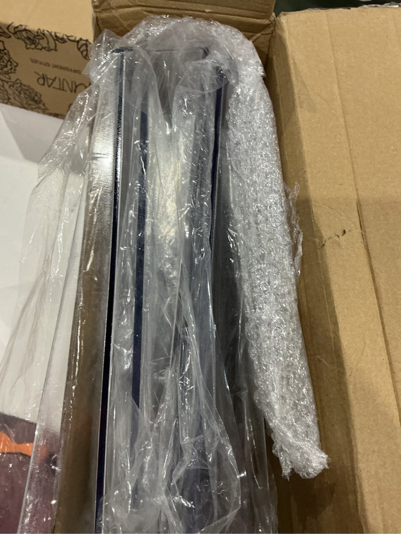 Condition photo showing Good Condition for 4 pack slatwall shelves 15.8 x 10.9 in plastic floating shelve wall mount hanging slatwall accessories for retail display garage home shoe store boutiques supplies