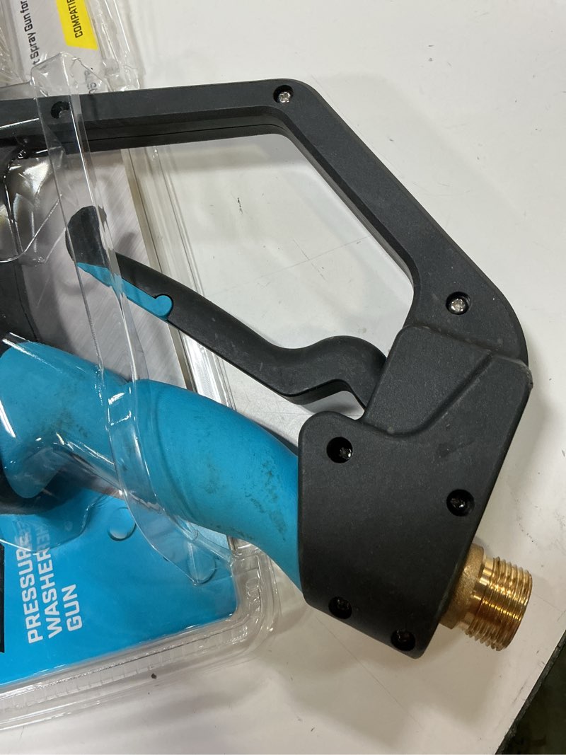 Condition photo showing As Is for surfacemaxx pressure washer gun 3300 psi
