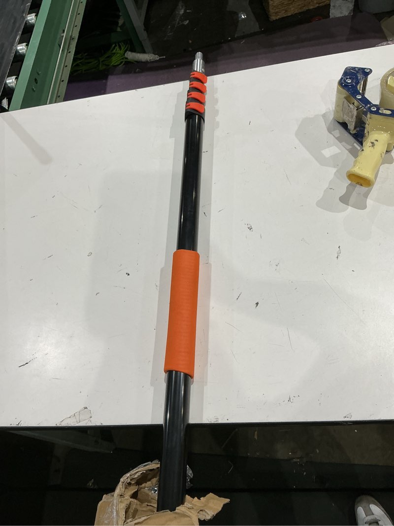 Condition photo showing Good Condition for light bulb changer for high ceilings, 5-20ft telescopic pole 26ft max reach, segment lock & non-slip grip, suction cup & basket for multi-type bulbs, 3/4" acme thread for home/commercial use