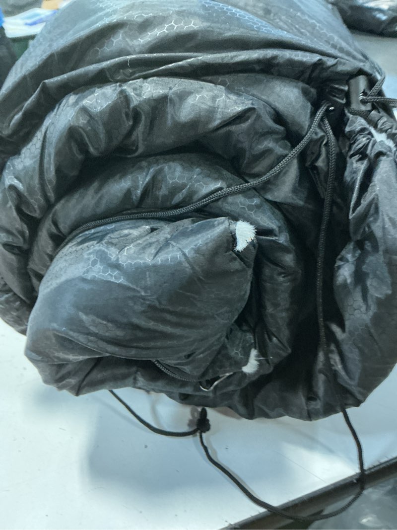 Condition photo showing Good Condition for xl size upgraded version of camping sleeping bag 4 seasons warm and cool, lighter weight, adults and children can use waterproof camping bag, travel and outdoor activities