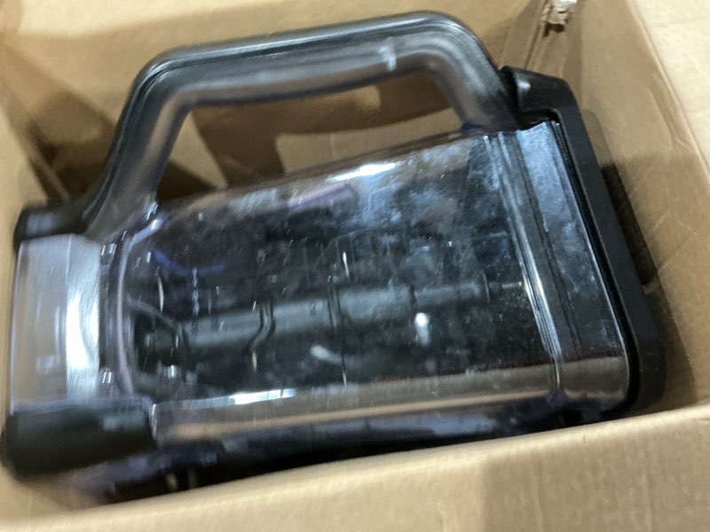 Condition photo showing As Is for ninja bl610 professional 72 oz countertop 1000-watt base and total crushing technology for-smoothies, ice and frozen fruit, black, blender + pitcher