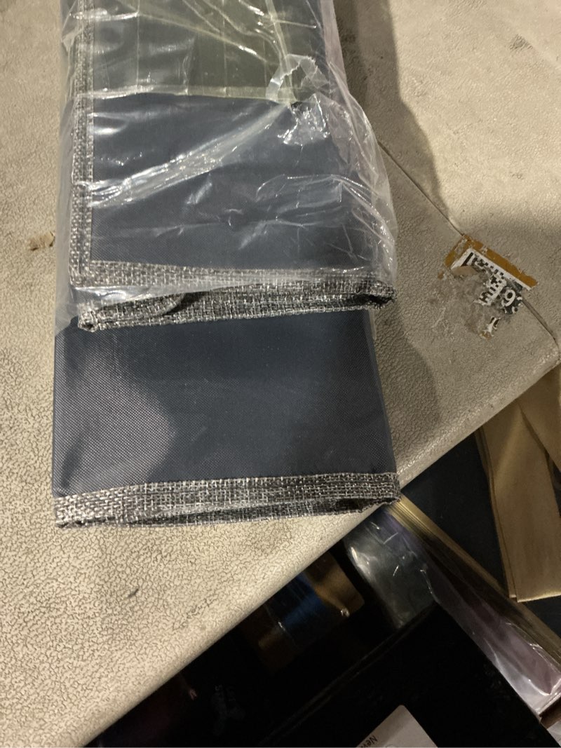 Condition photo showing Good Condition for PINGMIC Gray Sock Organizer Divider 2 Pack with Lid - 30 Cell Foldable Closet Storage, Tie Organizer For Men Boxes for Socks, Ties, Belts 2PACK