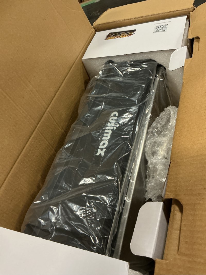 Condition photo showing New/Like New for Smokeless Grill Indoor, CUSIMAX Electric Grill, 1500W Portable Korean BBQ Grill with LED Smart Display & Tempered Glass Lid, Non-stick Removable Plate, Dishwasher Safe, Black