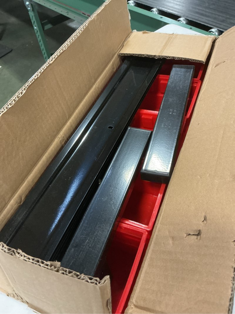 Condition photo showing As Is for MaxWorks 80695 Bench/Table Top 15-Bin Parts Rack 15 Bin