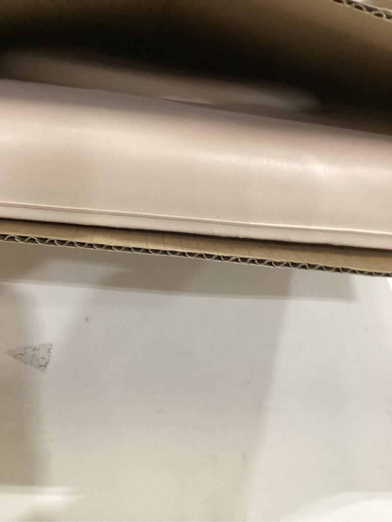 Condition photo showing Good Condition for PU Commode Seat Cushion with Sponge Padded,C Shape Waterproof Soft Pad,Suitable for Bedside Commode Chairs,Raised Toilet Seats(Beige)