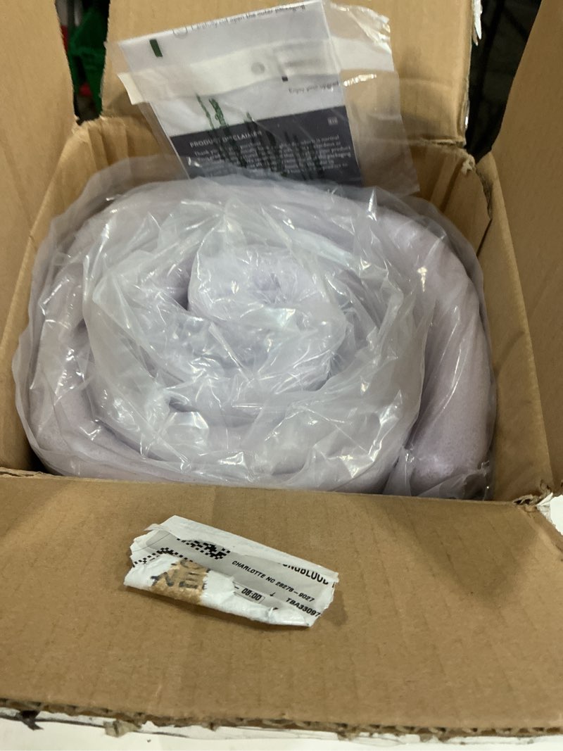 Condition photo showing New/Like New for best price mattress 3 inch egg crate memory foam mattress topper with soothing lavender infusion, certipur-us certified, dorm essentials, twin twin 3 inch egg crate