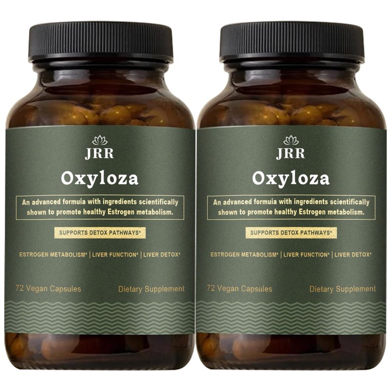 (Exp:04/14/2027) JRR Oxyloza - Oxygen Based Colon Cleanser – Natural Relief from Occasional Constipation & Digestive 