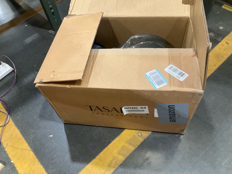 Condition photo showing As Is for TASALON Standing Hair Steamer for Deep Conditioning - Hooded Steam Cap for Natural, Dyed Hair - Professional Steamer for Hydration, Dry Hair Treatment-Heated Micro Mist Steamer for Spa, Home Use