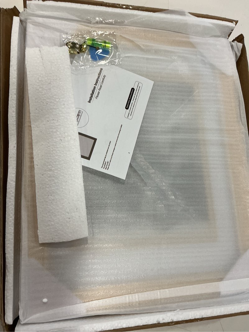 Condition photo showing New/Like New for yaetm 11x14 gold picture frame with decorative inner frame & tempered glass, display 8x10 photos with mat on wall - portrait or landscape - ideal for office & home décor (gold, 2 pack) 11x14 - 2 pack gold