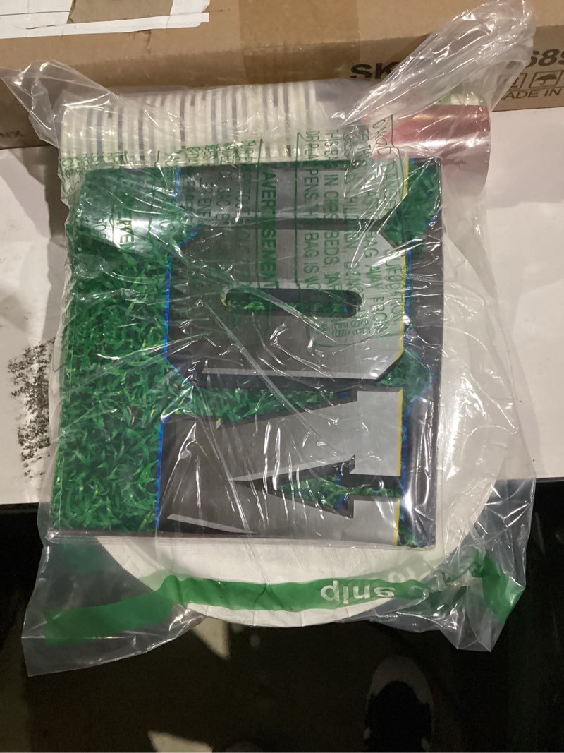 Condition photo showing New/Like New for Football Party Supplies Kit Serve 25, Includes Disposable Dinner Plates, Dessert Plates, Napkins, Cups,and Football Tablecloth, Football Birthday Party Tailgate Party Decorations