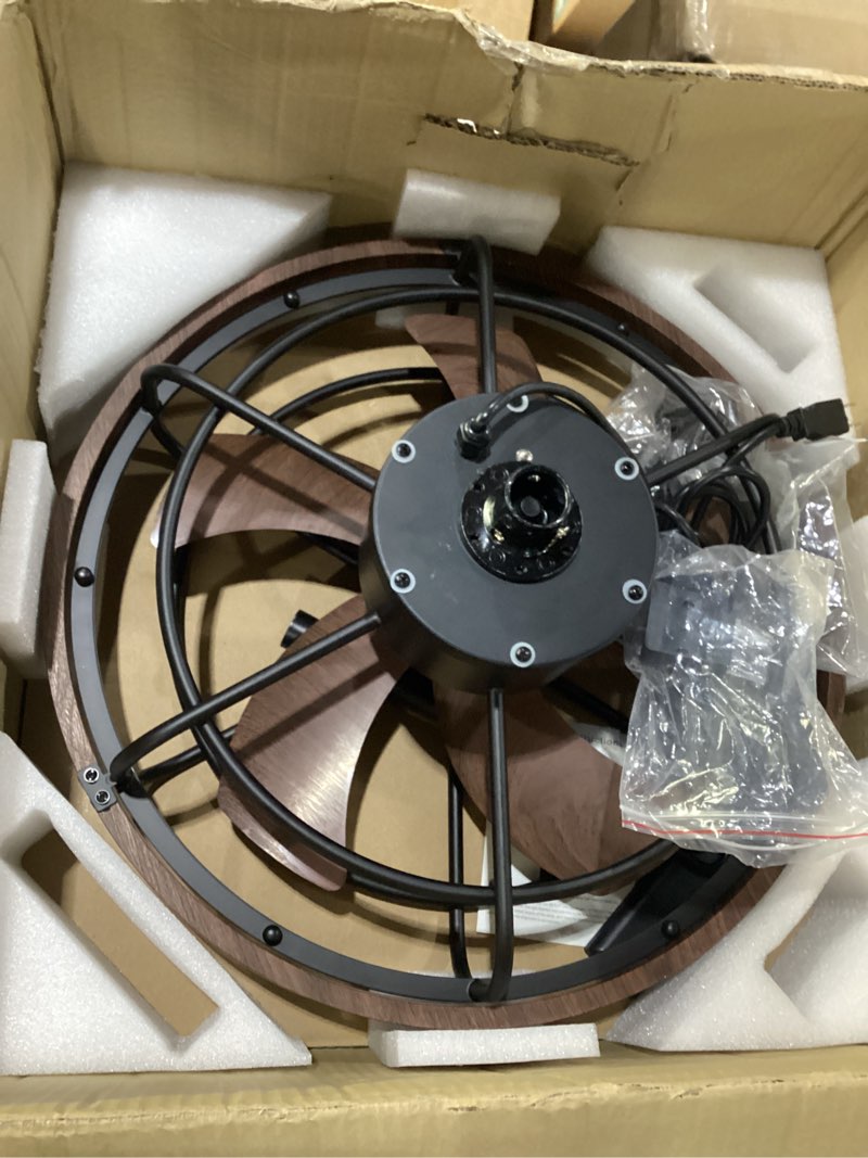 Condition photo showing Good Condition for gazebo fan with light, 20" plug-in gazebo ceiling fan with app/remote control, outdoor ceiling fan with light ip65 waterproof, 3 cct light, for patio, gazebo, porch