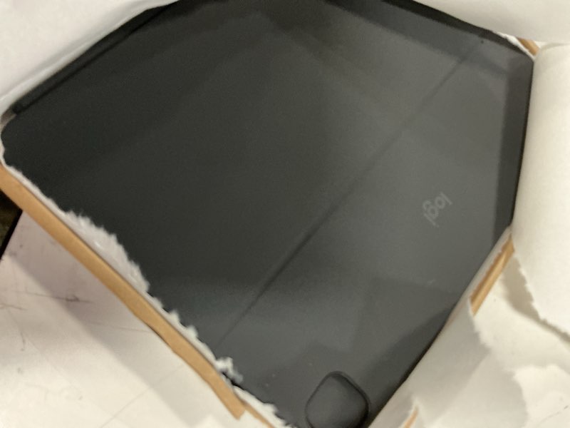 Condition photo showing Good Condition for logitech combo touch ipad pro 13-inch (m4 & m5)(2024 & 2025) keyboard case - detachable backlit keyboard with kickstand, usb connectivity, comfortable typing, multi-use mode - midnight black