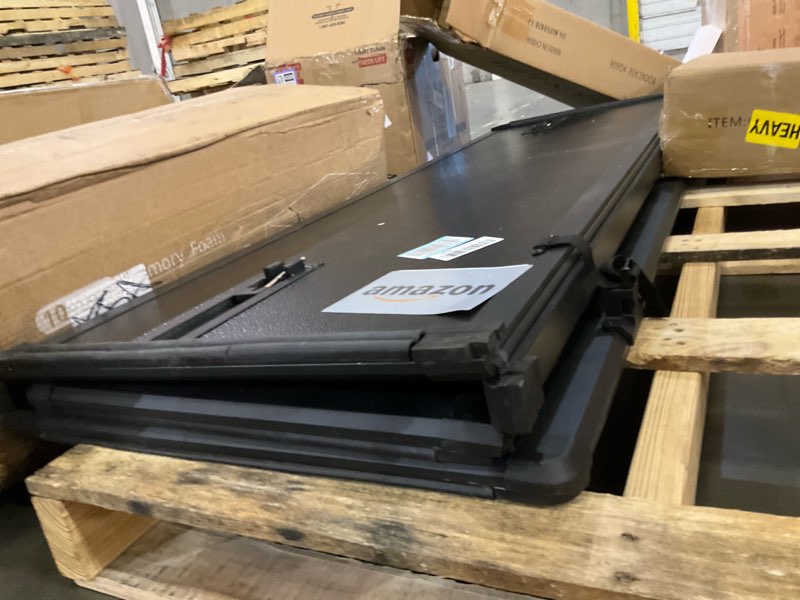 Condition photo showing As Is for Hard top truck bed cover