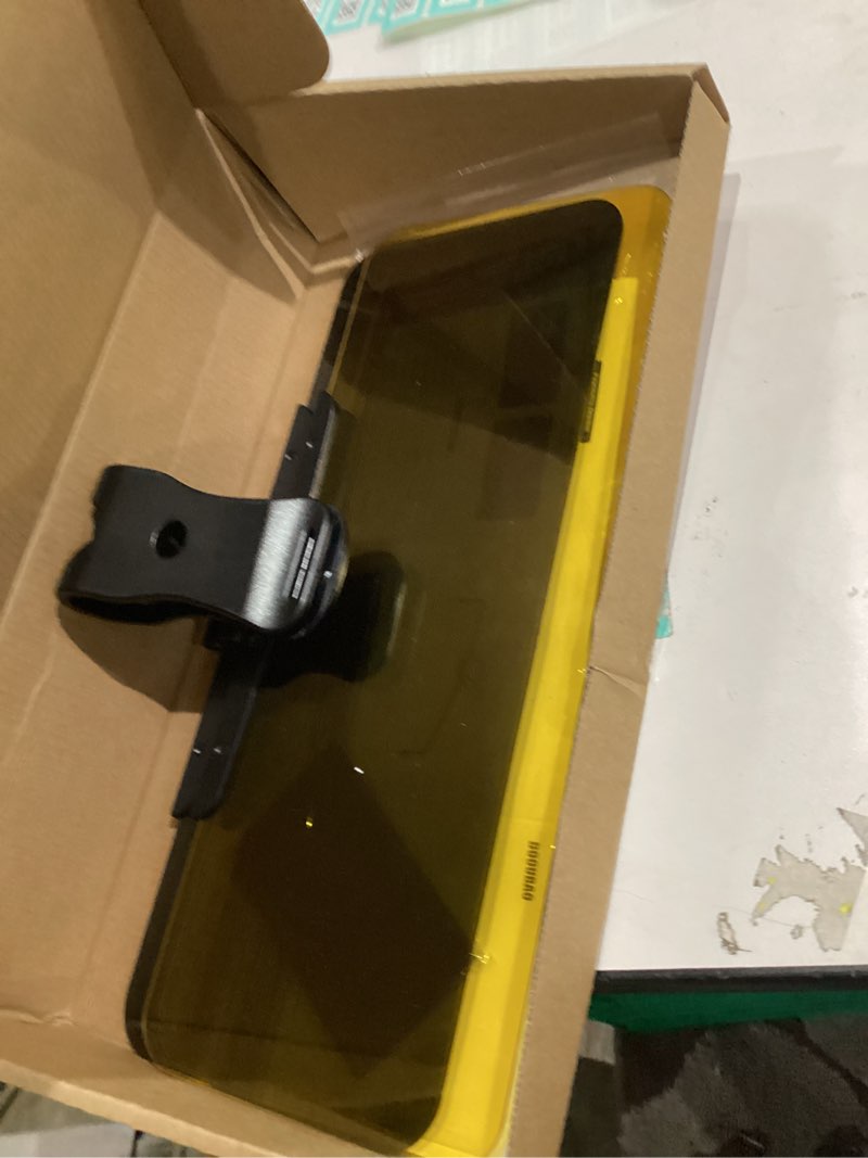 Condition photo showing Good Condition for Sun Visor Extender for Car, 2 in 1 Day and Night Universal Sun Visor Extender for Car Easy to Install, Upgraded UV400 Anti-Glare Protects from Glare, UV Rays, Snow Blindness for Safe Driving Car Day and Night-Upgraded