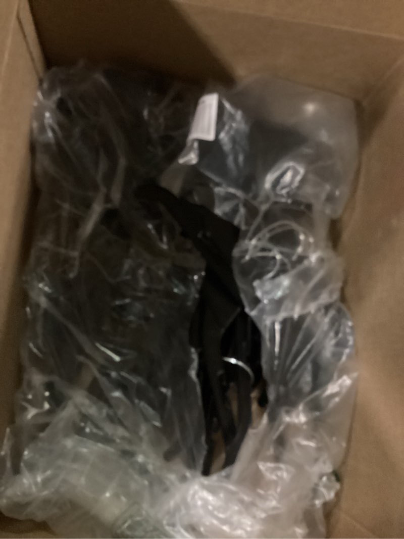 Condition photo showing As Is for deilsy™ black plastic hangers – durable black clothes hangers, slim clothing hangers for organizing shirts, dresses, jackets, and coats in your closet - 100 pack black 100