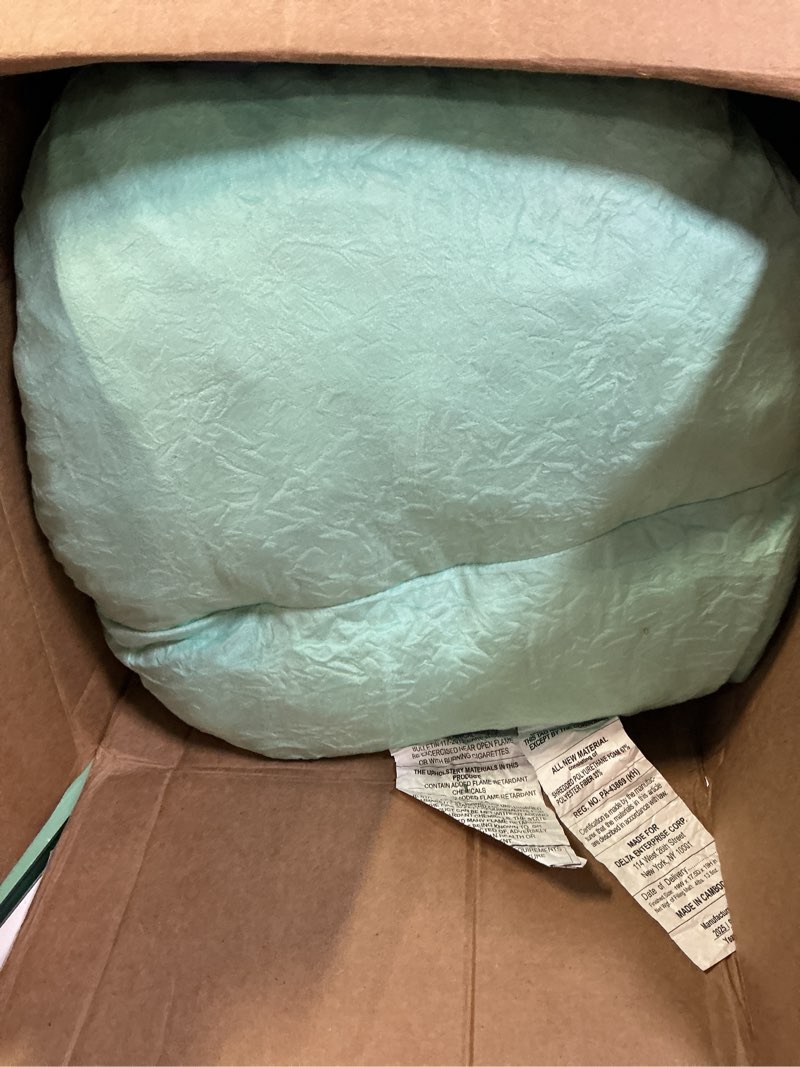 Condition photo showing As Is for delta children - blippi cozee buddy kids chair, blue