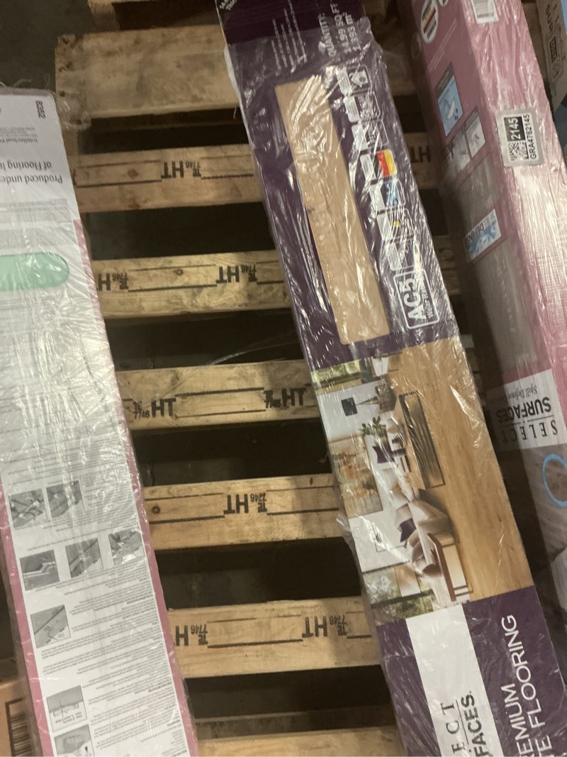Condition photo showing New/Like New for select surfaces dakota waterproof laminate flooring, 14.99 sq. ft. per box