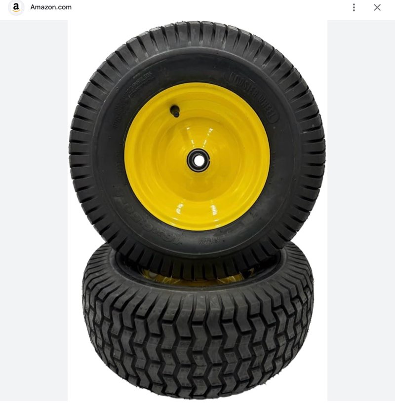 Hoosier Wheel Lawn Mower Wheels - Set of 2 ...