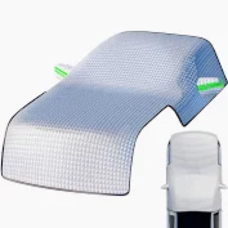 getfay 1 PC Automotive Exterior Body Cover, Thickened Automotive Hood Winter Cover, Antifreeze and A