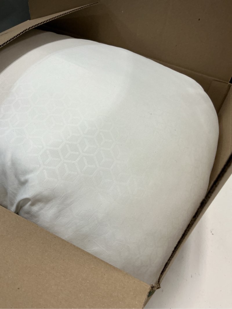 Condition photo showing As Is for sasttie firm pillows queen size set of 2, bed pillows for side, back, and stomach sleepers - oeko-tex certified down alternative plump filling - hotel quality and machine washable, 2 pack 2 queen