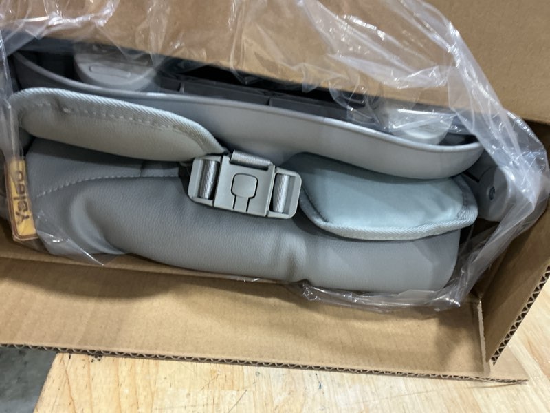 Condition photo showing New/Like New for yoleo baby high chair booster seat for dining table, adjustable height travel high chairs with tray, toddler foldable booster seat with cushion easy clean(grey)