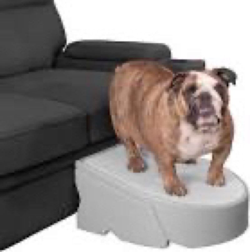 pet gear stramp stair and ramp combination for dogs/cats, easy step, lightweight/portable, sturdy, e