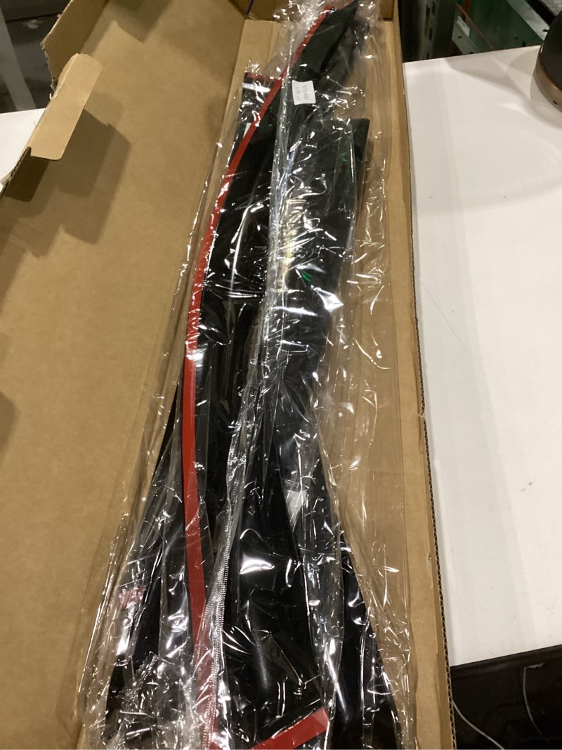 Condition photo showing New/Like New for window visor for 2003-2008 pontiac vibe/toyota matrix, out-channel rain guards shields vent deflector shade wind dark smoke 2004 2005 2006, tape-on outside-mount, 4pcs for 2003-2008 | toyota matrix/ pontiac vibe | out-channel