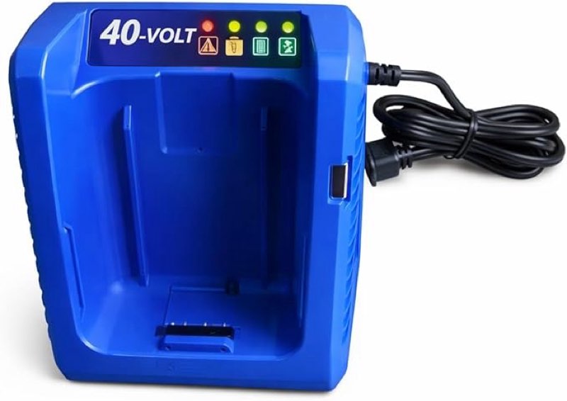 kobalt 40-volt power equipment battery rapid quick charger gen3