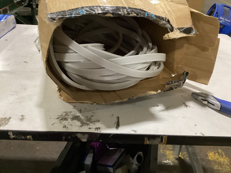 Condition photo showing New/Like New for gap sealing square sponge strip white silicone foamed rubber doors windows gasket 5x5mm to 20x30mm 1 meter to 3 meter weather foam (size : 2 meter, color : 10 x 30mm) 2 meter 10 x 30mm
