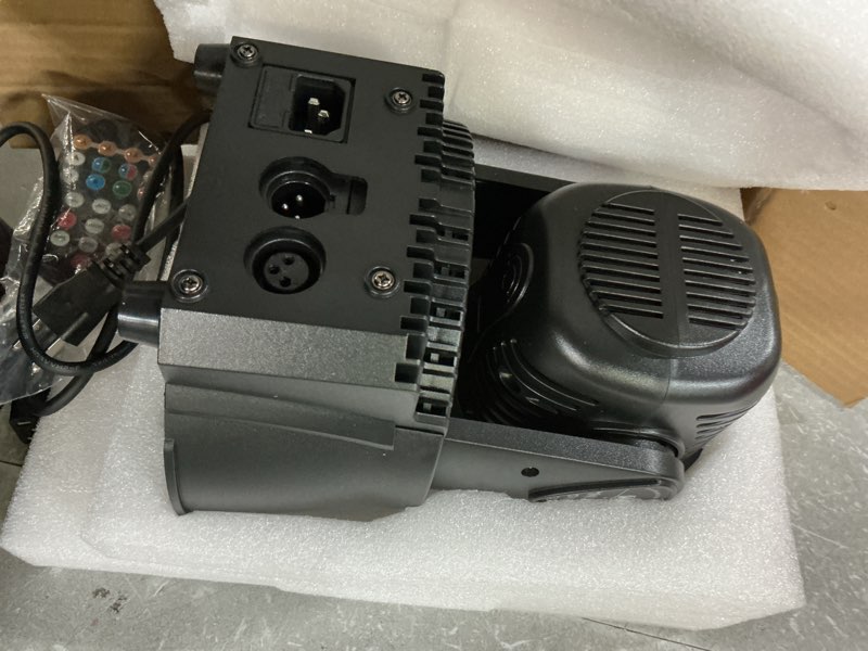Condition photo showing Good Condition for u`king moving head light rgbw led stage lighting effect 7x10w moving heads wash lights by dmx and remote control with professional spotlight for dj disco events wedding birthday party live show bar black (1 pack)