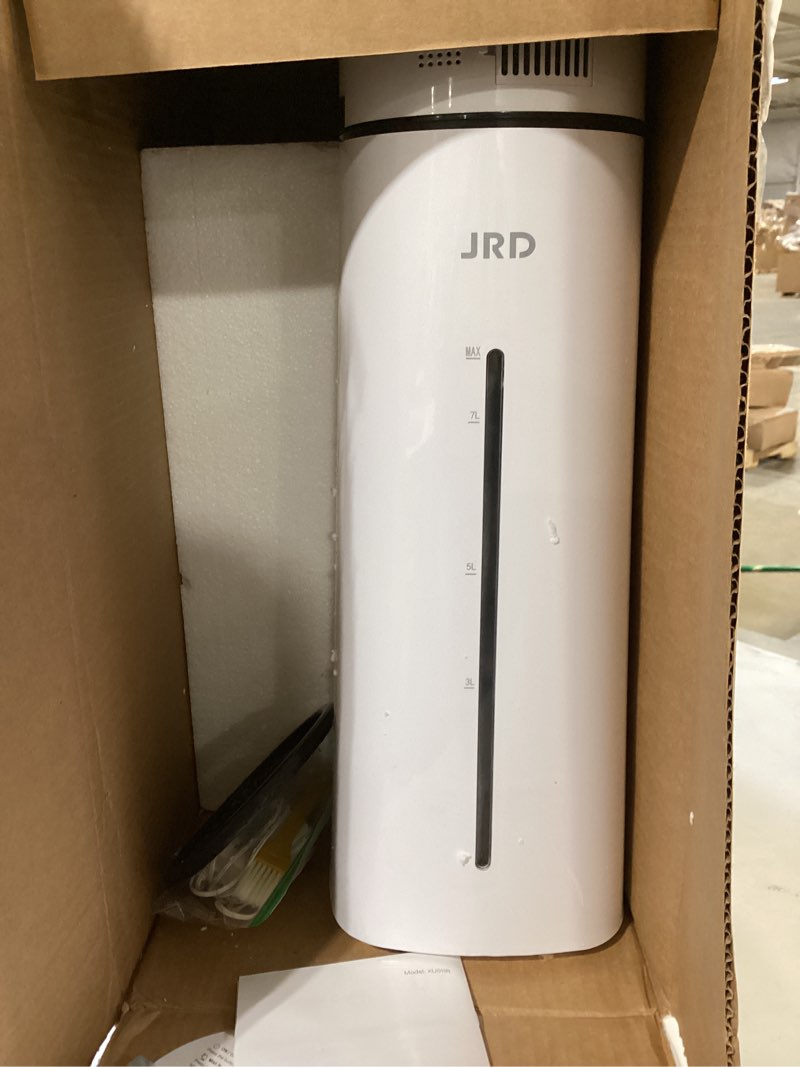 Condition photo showing Good Condition for jrd humidifier large room 8l/ 2.1gal, ultrasonic cool mist for bedroom, quiet humidifier with remote control, 10 mist modes, 24h timer, night light, ai mode, 40h run for home office baby pets plants