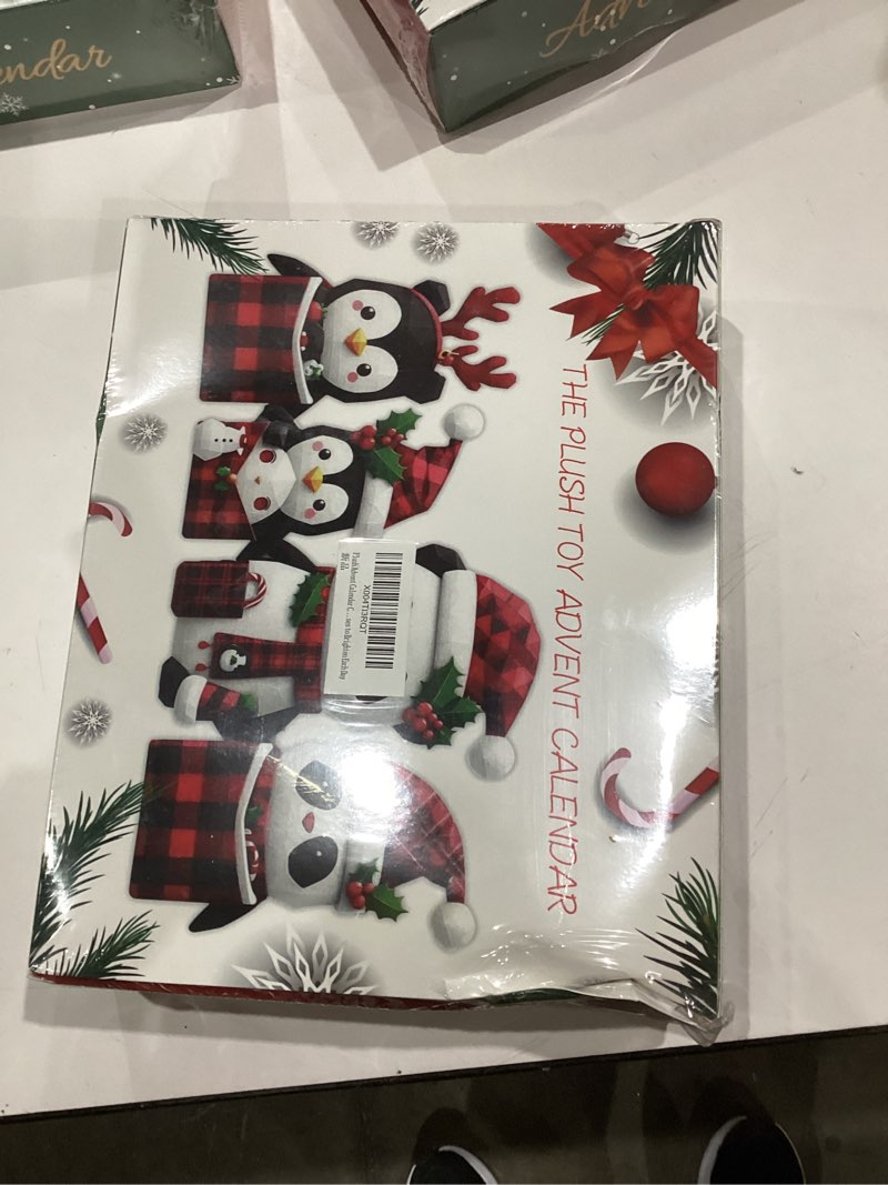 Condition photo showing As Is for Christmas Plush Advent Calendar 2025 Collection - 24 Unique Surprises to Brighten Each Day