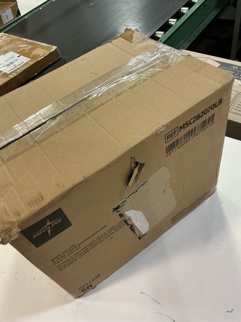 Condition photo showing New/Like New for medline super absorbent underpad, 36\" x 36\", 50 count, extra large disposable incontinence pads, protective bed pads, chucks, for kids, adults, elderly, furniture & surface protection pee pad 36 inches x 36 inches (50 count)
