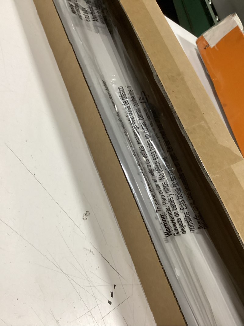 Condition photo showing Good Condition for lazblinds cordless cellular shades, no tools no drill light filtering honeycomb shades pleated blinds for windows, 22'' w x 64'' h, white light filtering-white 22'' w x 64'' h
