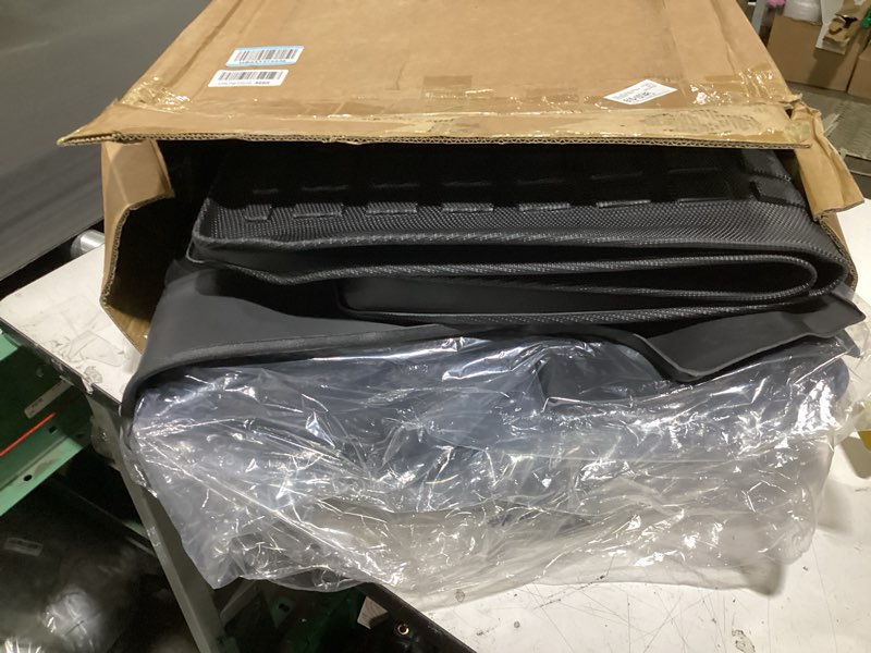Condition photo showing Good Condition for floor mats & cargo liner for chevy chevrolet suburban 2015-2020 with backrest mat, all weather automotive tpe floor liners set waterproof accessories black 60)for suburban 2015-2020 full set