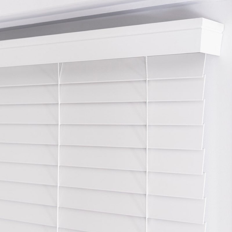 Cordless 2 Inch Classic Faux Wood Blind