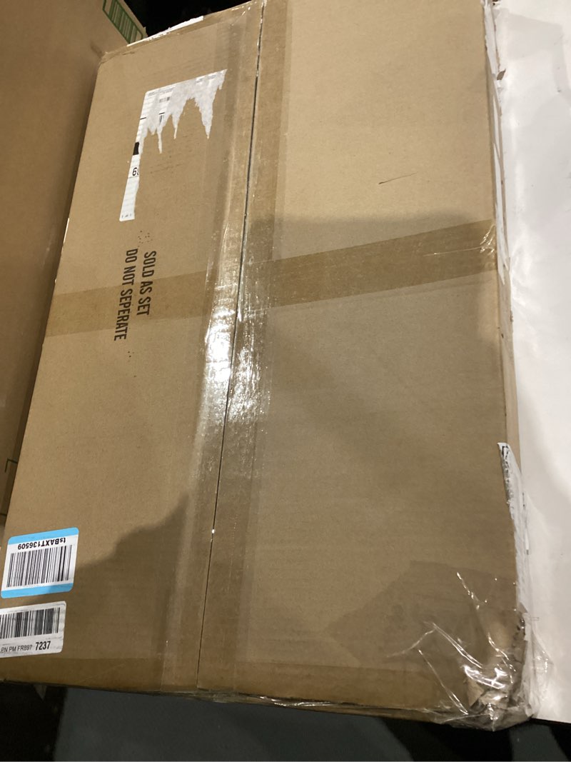 Condition photo showing New/Like New for Updated 25" x 16" Cast Iron Griddle for Gas Grill, Nonstick Nanoceramic Stove Top Griddle for Gas Stove, Pre-Seasoned Flat Top Plate Insert for Outdoor Gas Grill, Camping, Tailgating, Parties 25" x 16" x 2.6"