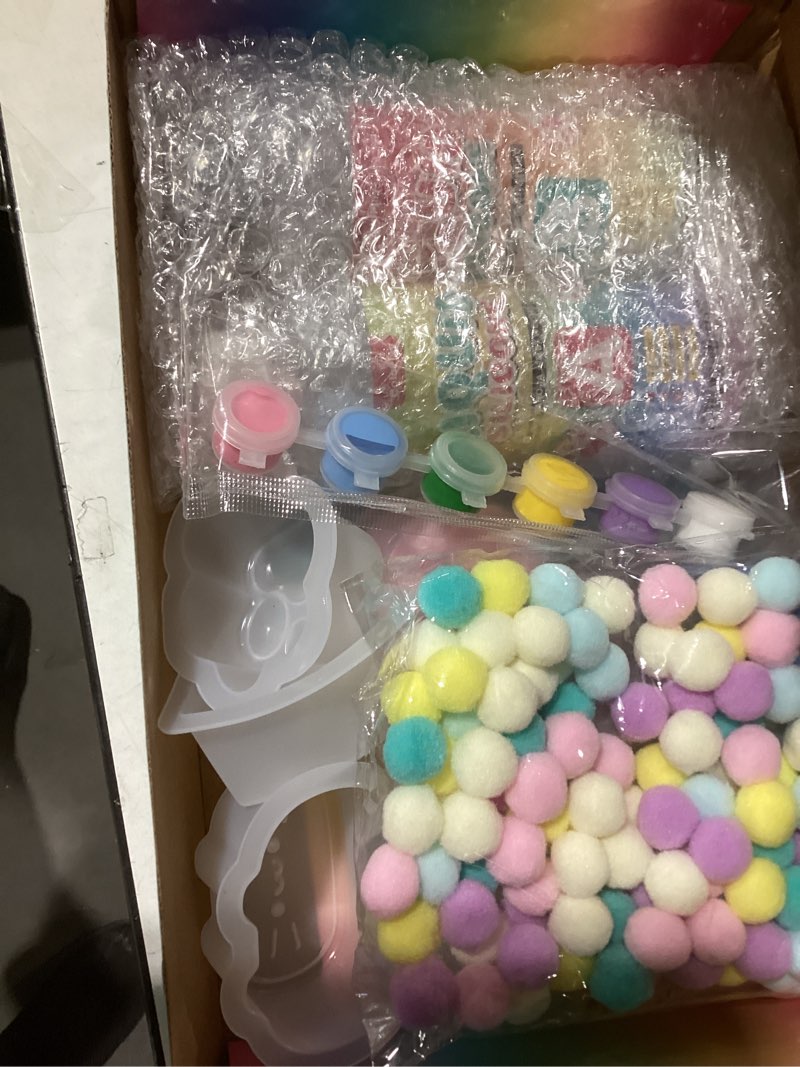 Condition photo showing Good Condition for Taba Squishy Kit - 18OZ Rubber Squishy Kit with Guided, Bubble Free and Faster Fully Cures - FuFu Squishy Kit with Mold, Flocking Powder - Stress Relief Entertainment 18OZ Kit