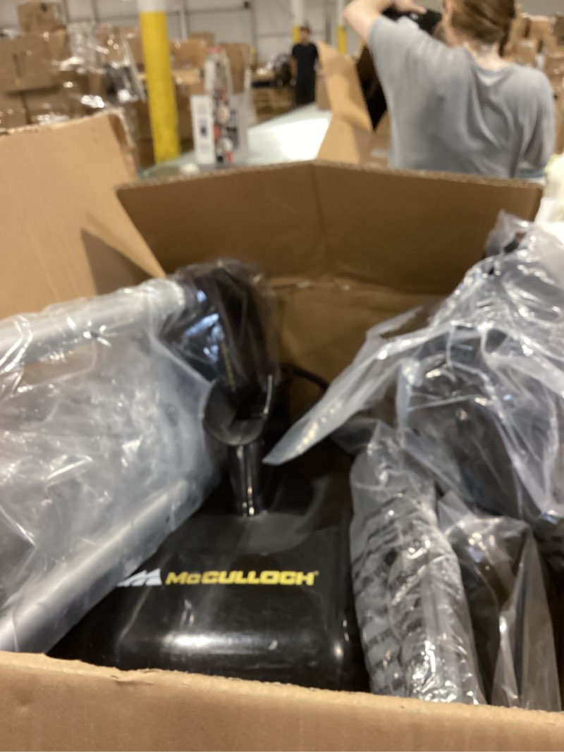 Condition photo showing Good Condition for mcculloch mc1385 deluxe canister steam cleaner, 2-hour runtime, chemical-free, 23 accessories: mop head, brushes & more - built for home, tile, carpet, furniture, & personal car detailing