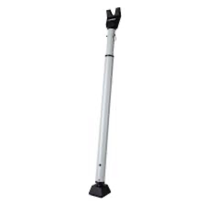 brinks door security bar - adjustable brinks door security bar for travel, school, dorm and home - door jammer for hinged doors and sliding door security – silver