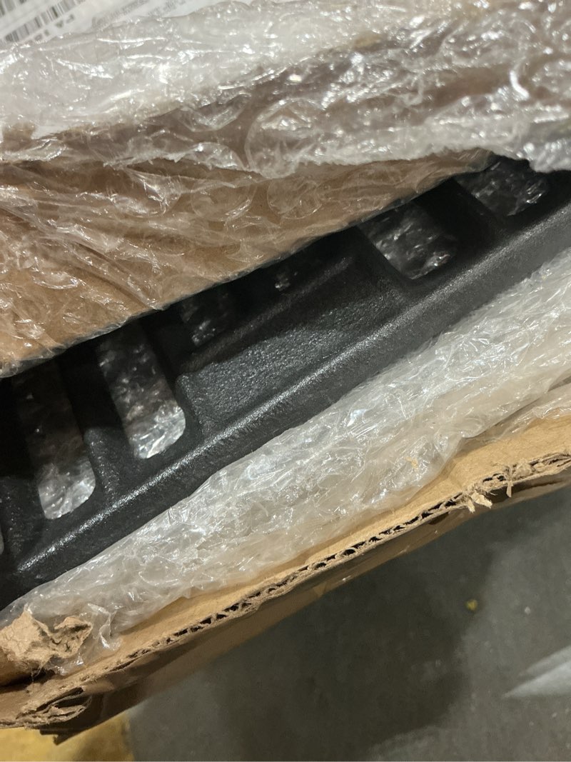 Condition photo showing Good Condition for grill grates for char griller replacement parts cast iron chargriller cooking grate 2121 2123 2222 2828 3001 3030 3725 4000 5050 5252 5650 9020 charcoal smoker rack bbq 19 3/4" x 20 1/4"