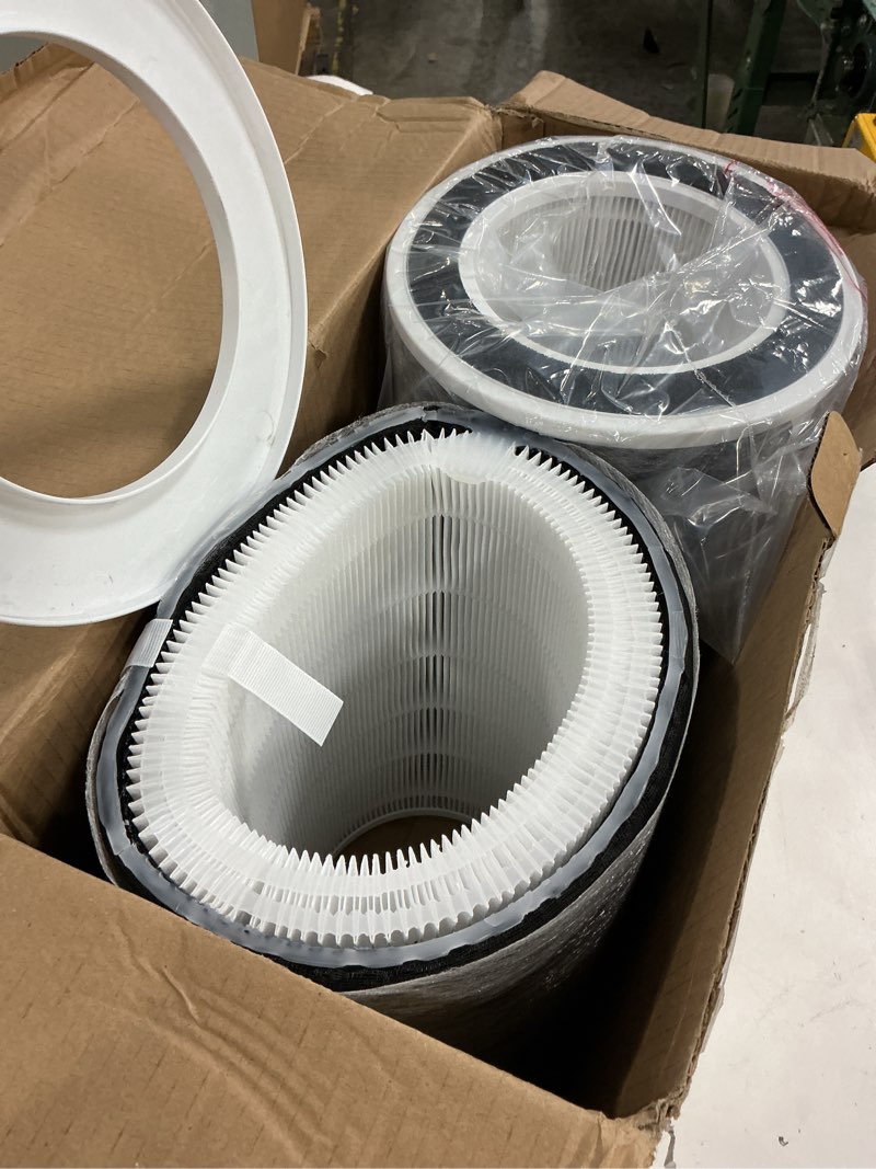 Condition photo showing As Is for HP202 Replacement Filter Compatible with HP201, UA205, AP1000 HP200 For Shark HC501, HC502 Air Purifier MAX Replacement Filter HEPA, Part # HE2FKBASMB, HE2FKBAS, HE2FKPET, HE2FKPRO (2 Pack)
