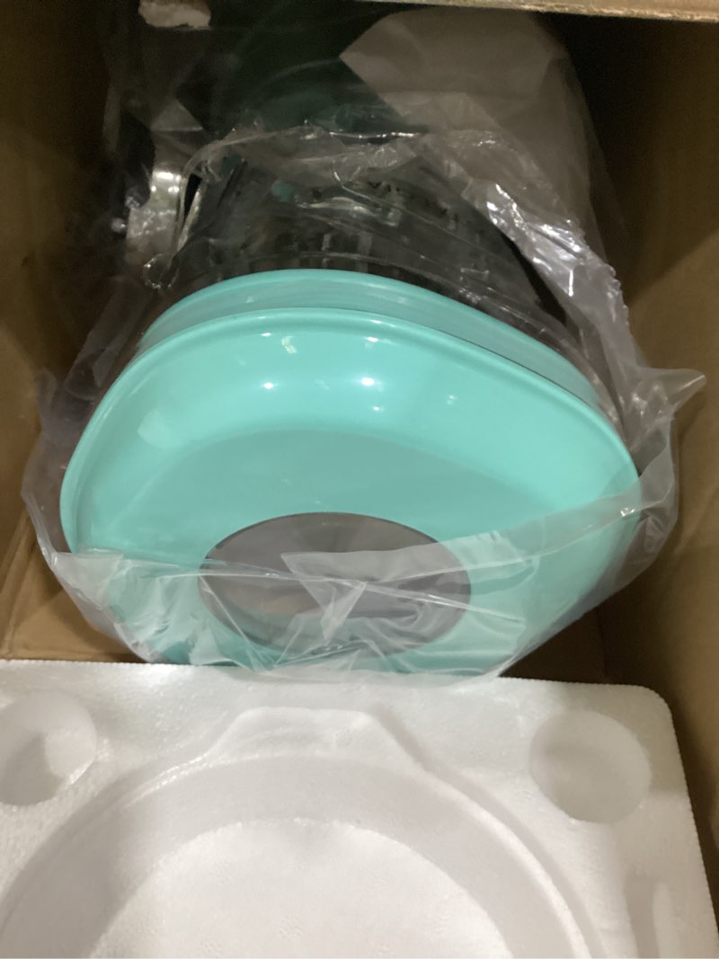 Condition photo showing Good Condition for nostalgia margarita machine - blender for smoothies, margaritas, daiquiris, and slushies - aqua - 64-ounce 64 ounce aqua margarita