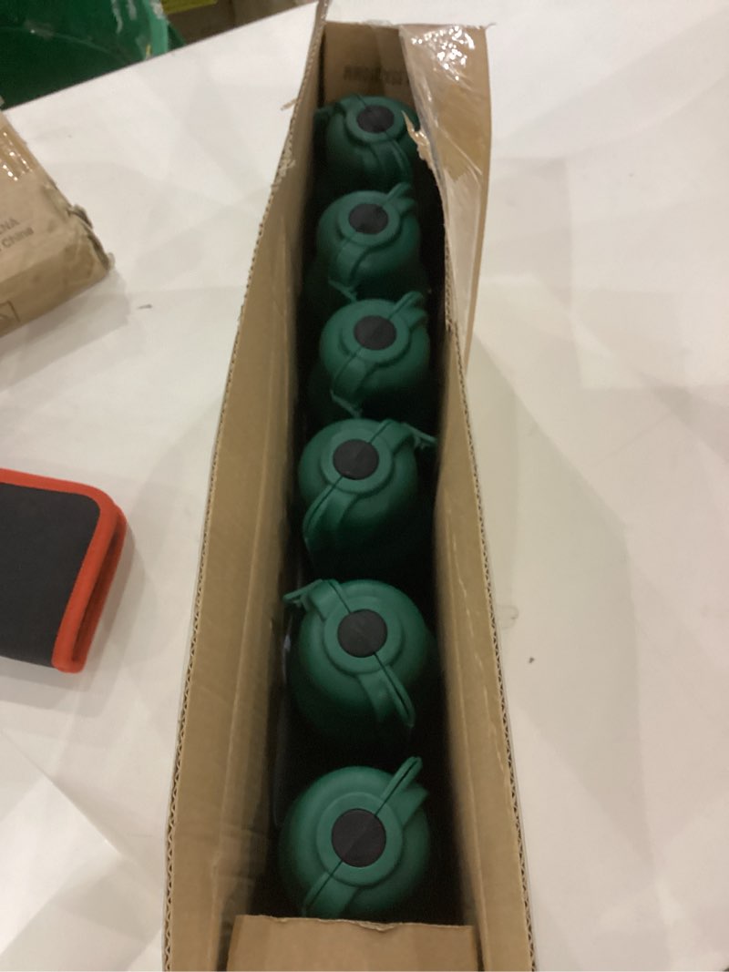 Condition photo showing Good Condition for 6 Pack Outdoor Extension Cord Safety Cover with Waterproof Seal IP54 Water-Resistant, Weatherproof Electrical Connection Box with 2 Latches, Plug, Socket, Holiday Decoration Light, Green