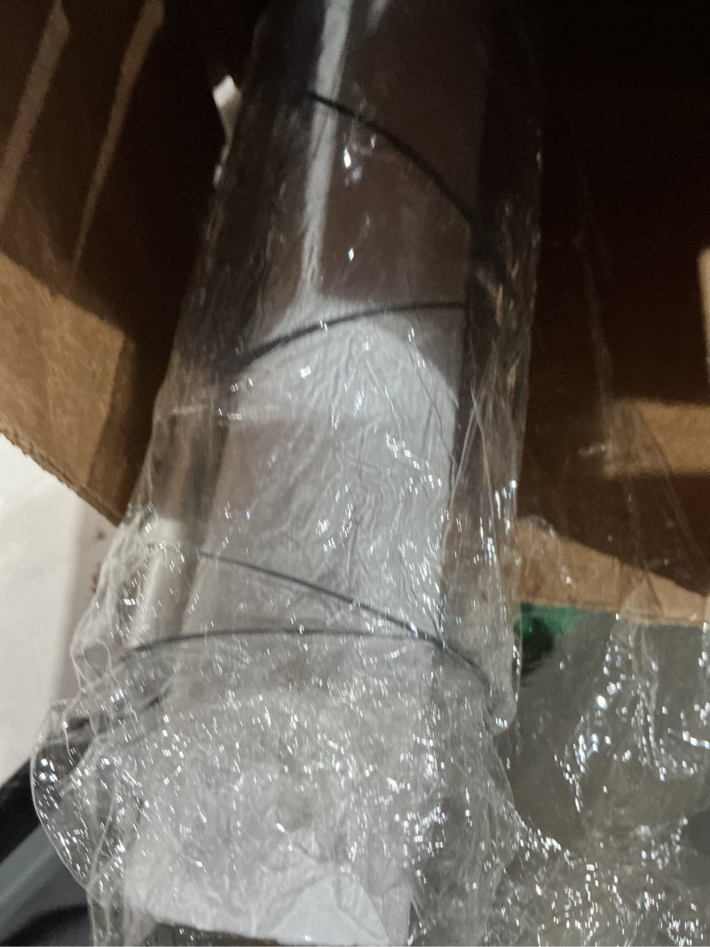 Condition photo showing Good Condition for (used)lovepads round clear table cover protector 35 inch, 2mm thick table protector for dining room, waterproof plastic cover pvc vinyl tablecloth, circle tabletop protective pad for furnture surface 35\" (round) clear 2mm