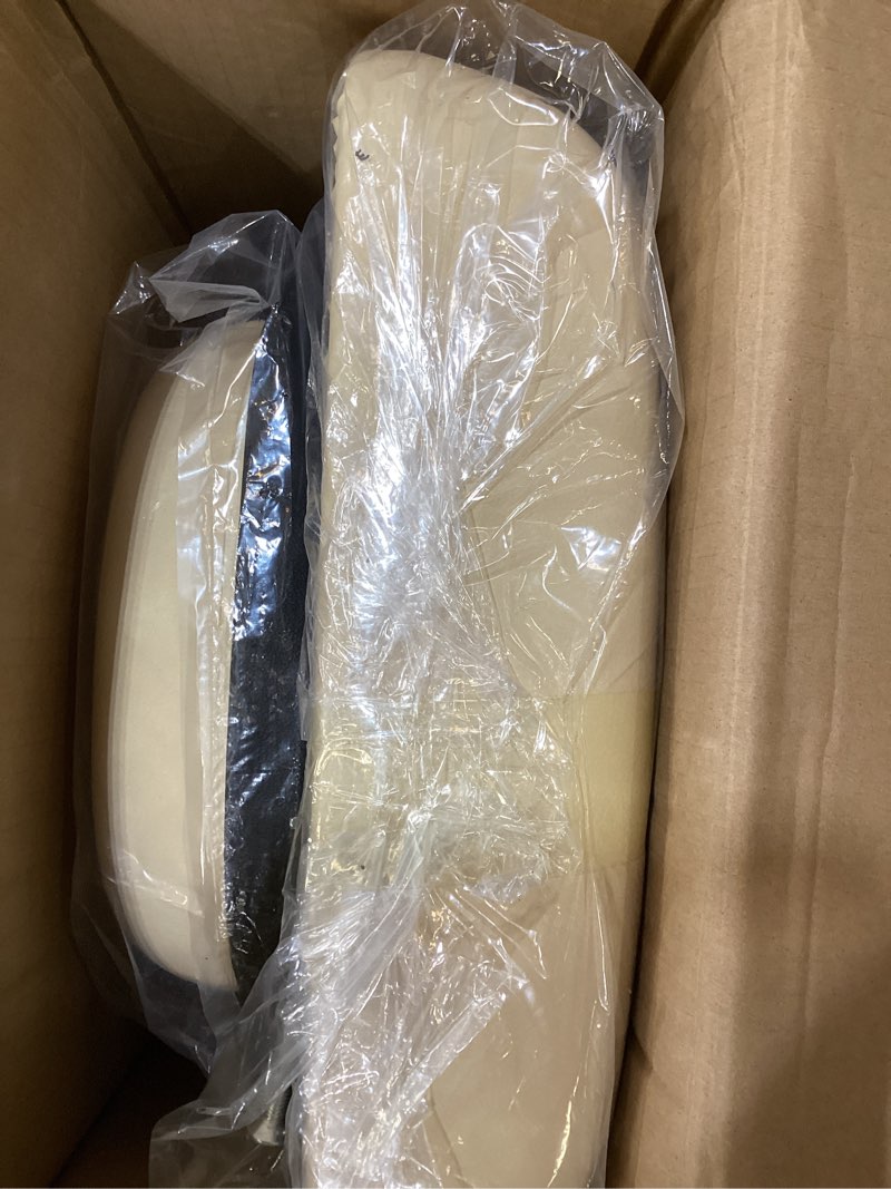 Condition photo showing Good Condition for 10l0l universal rear replacement cushions for ezgo club car yamaha golf cart cushion back seat dedicated for flip rear seats - black/buff