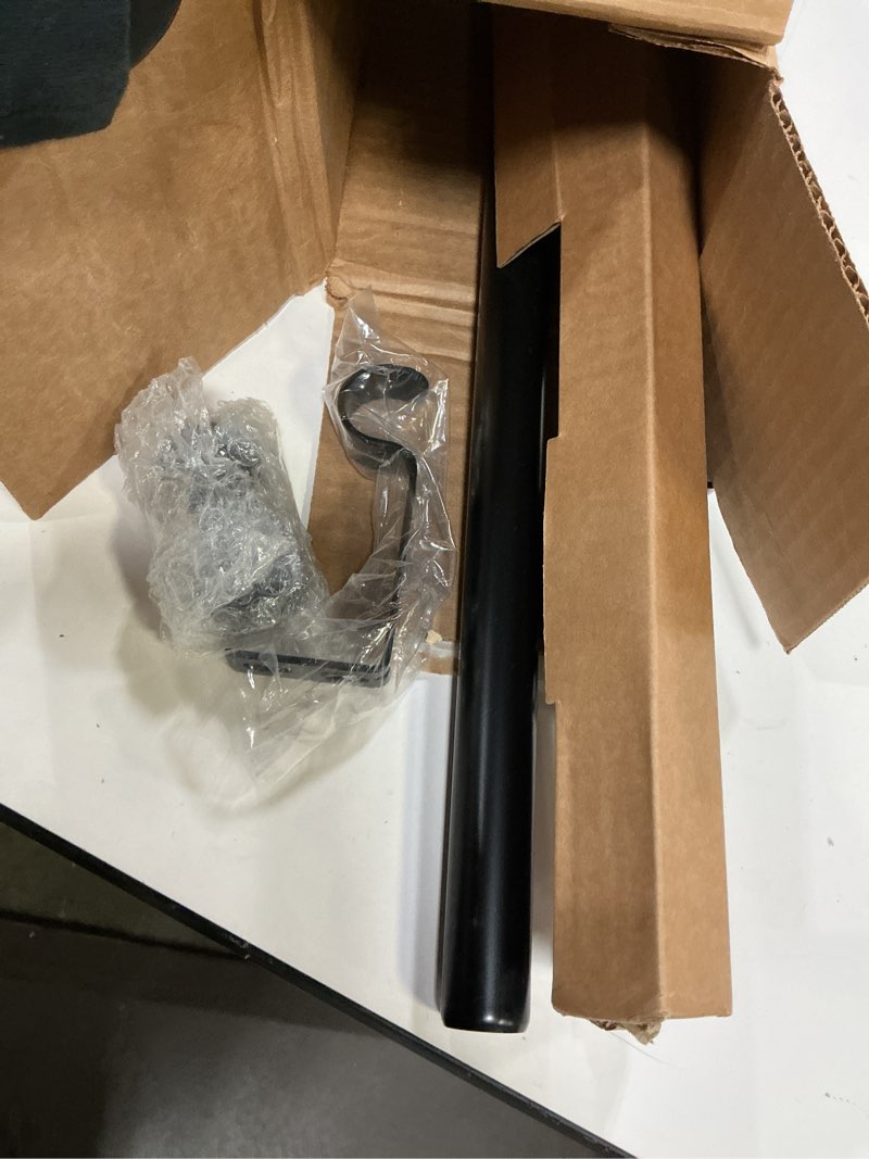 Condition photo showing Good Condition for Ivilon Drapery Window Curtain Rod - End Cap Style Design 1 Inch Pole. 48 to 86 Inch Color Black