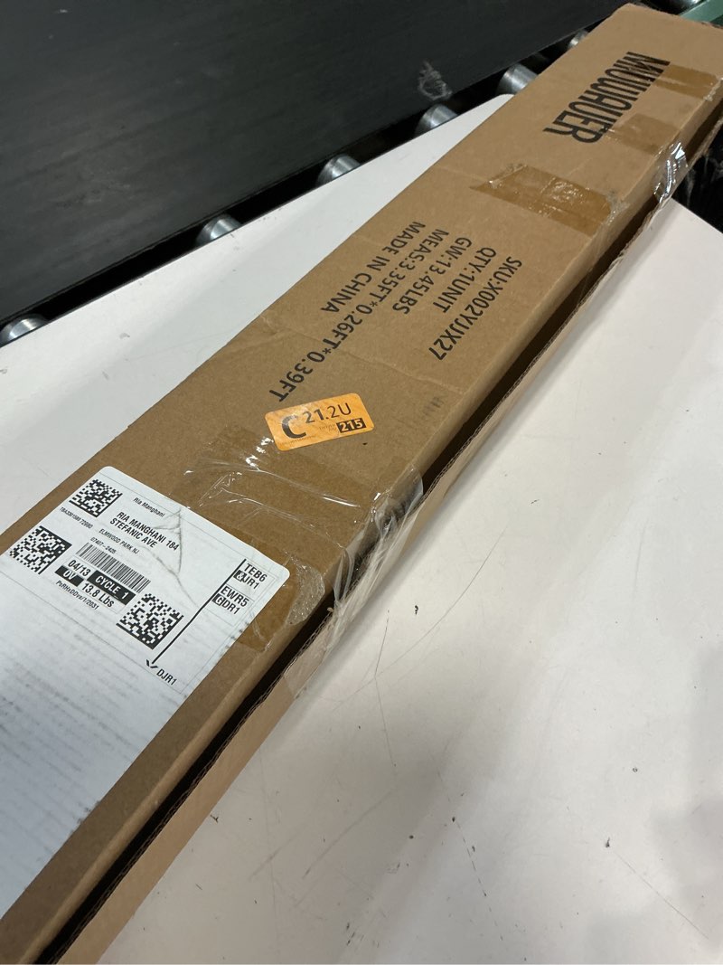 Condition photo showing Good Condition for 24 x 36 inch a frame sign double-sided folding sandwich board heavy duty slide-in sidewalk signboard for outdoor street advertising poster 24 x 36 inch (with "rain cap" design)
